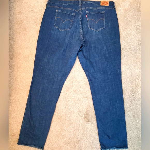 EC Levi's 22W 311 Shaping Skinny Blue Jeans - Picture 2 of 7